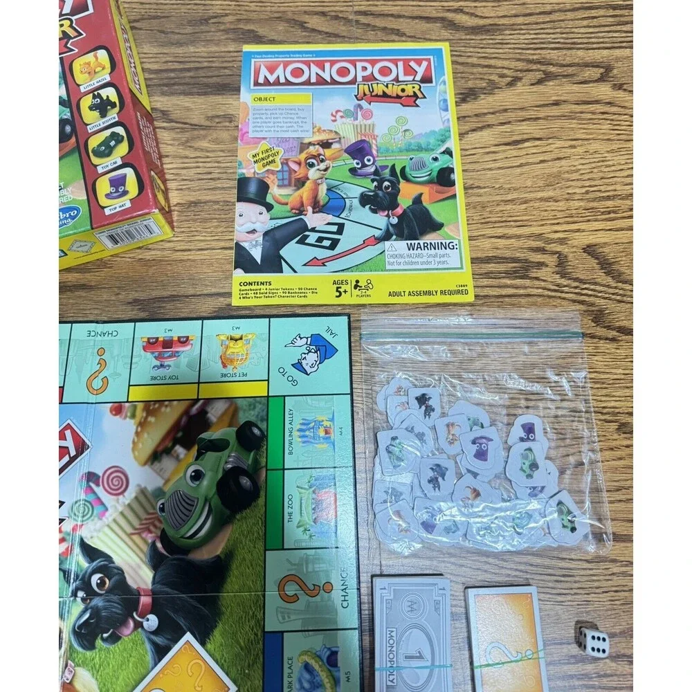 Monopoly‎ Junior Board Game My First Monopoly Game Ages 5+ Hasbro 2017